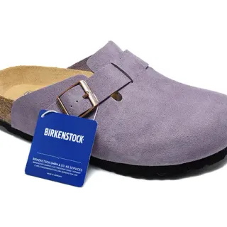 Birkenstock Arizona Lavender Suede Clog