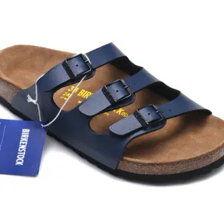 Birkenstock Arizona नेवी ब्लू कैजुअल सैंडल्स