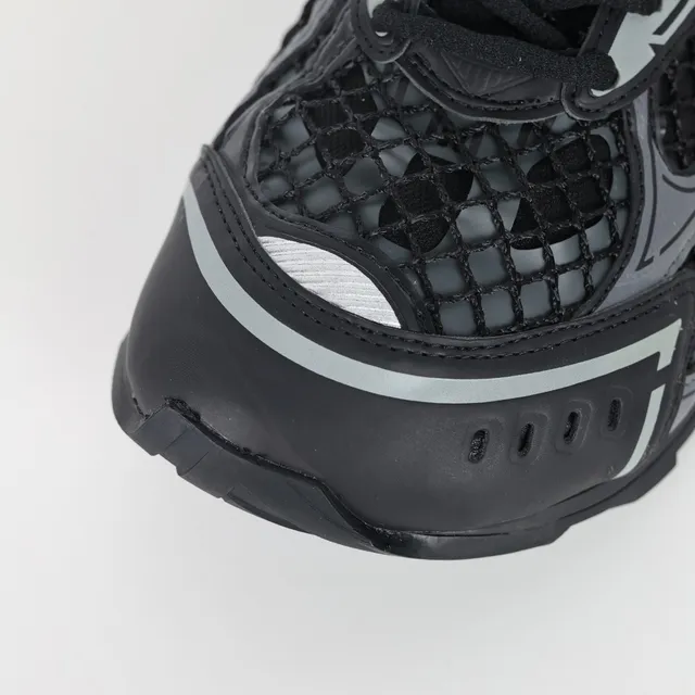 Bottega Veneta Andiamo Black Gray Mesh Hybrid Sneakers 5