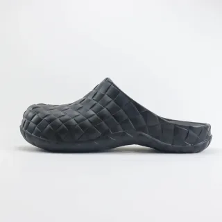 Bottega Veneta Cassette Woven Black Slipper