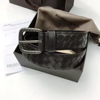Bottega Veneta Woven Intrecciato Leather Belt