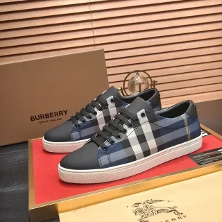 Burberry Patrón de cuadros Zapatos Lifestyle de punta baja