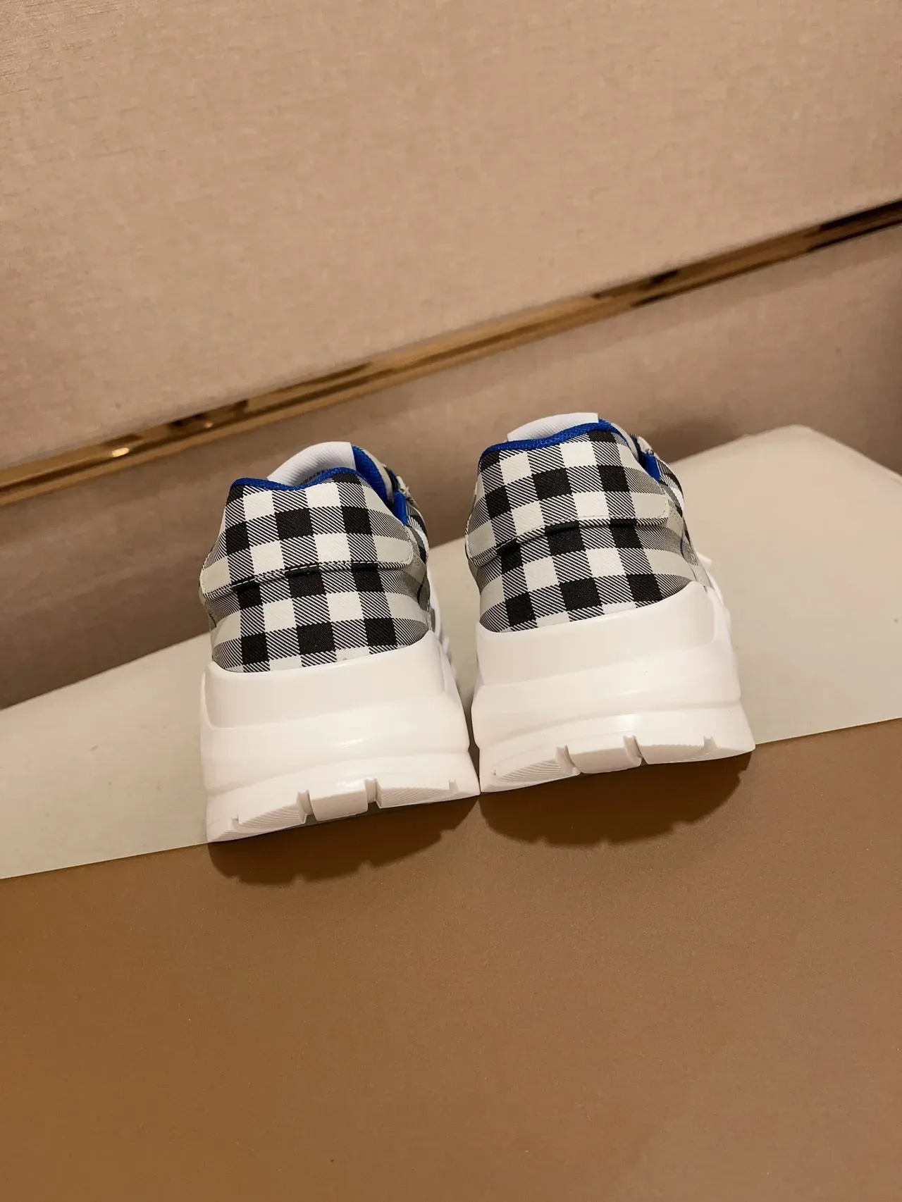 Burberry Knight Plaid Chunky Sneaker 3