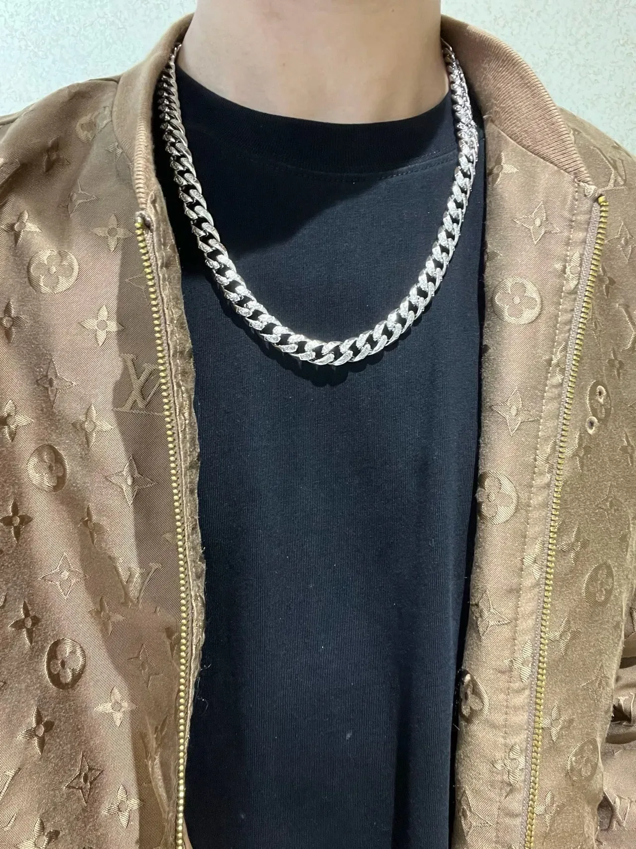 Bvlgari Pavé-Set 链环链 项链 8