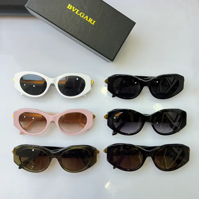 Bvlgari Serpenti Gafas de Sol Ovaladas de Acetato Blanco 4