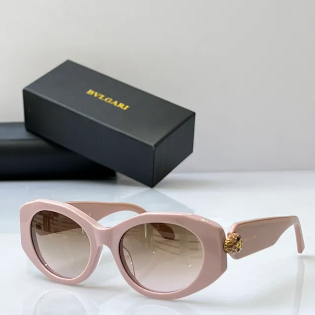 Bvlgari Serpenti Gafas de Sol Ovaladas de Acetato Blanco 9