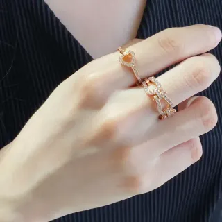 Cartier Juste un Clou এবং Love Open Heart Pavé আংটি