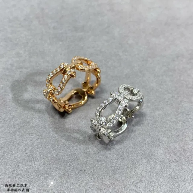 Cartier Juste un Clou 和 Love Open Heart Pavé 戒指 8