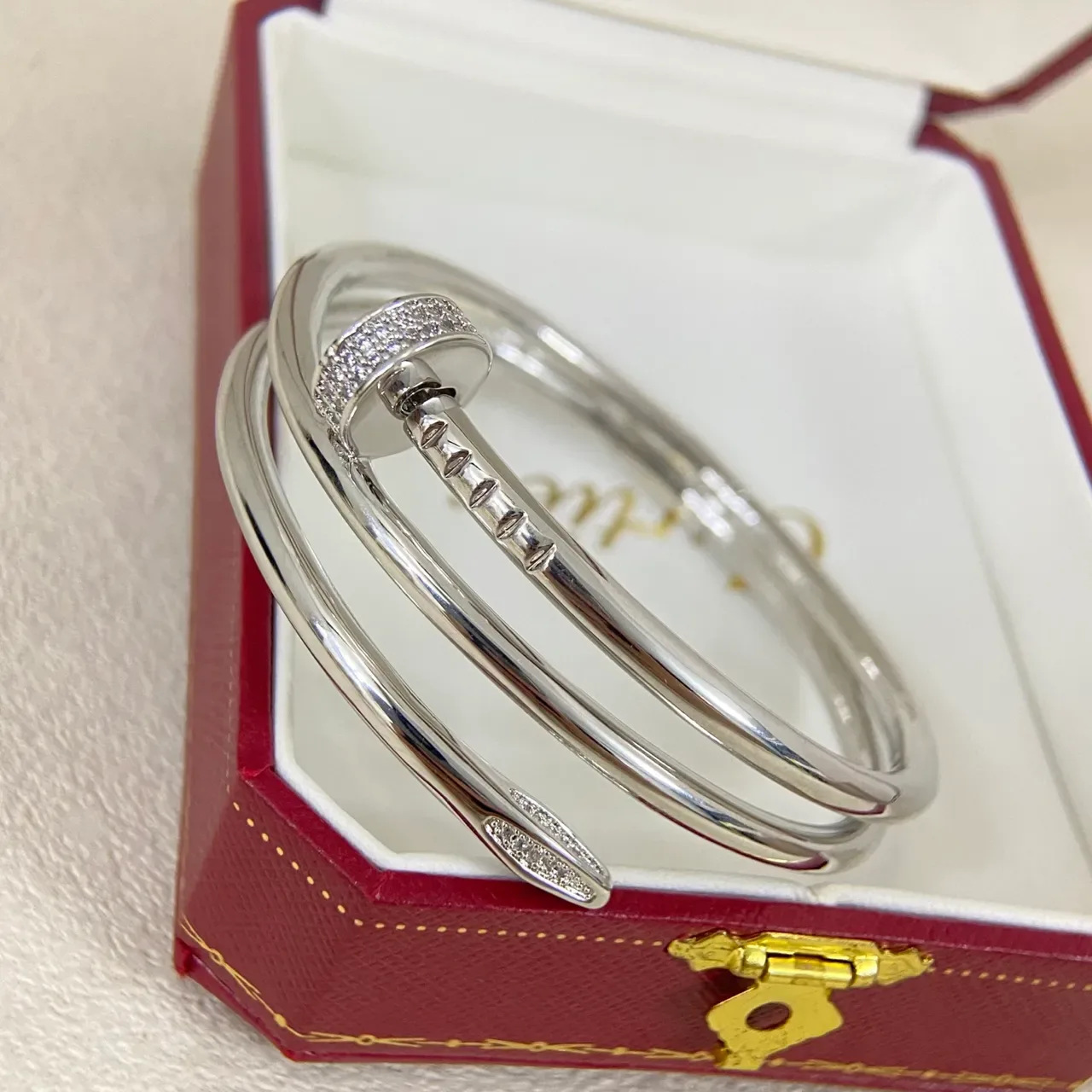 Cartier Juste un Clou 手链 玫瑰金 黄色金 白金 手链 3