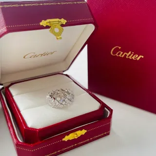 Cartier Juste un Clou متعدد الصفوف باف الماس خاتم