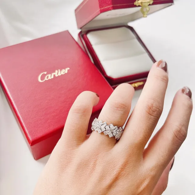 Cartier Juste un Clou multi-rangs pavée de diamants 8