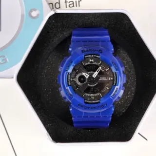 Casio Baby-G Blue Resin Analog-Digital Sports Watch