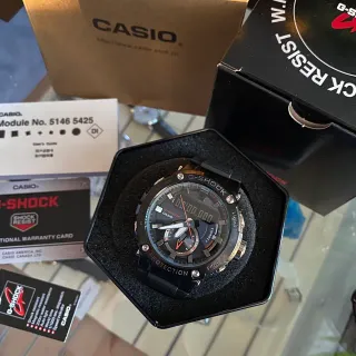 Casio G-Shock 模拟-数字 黑色 运动手表