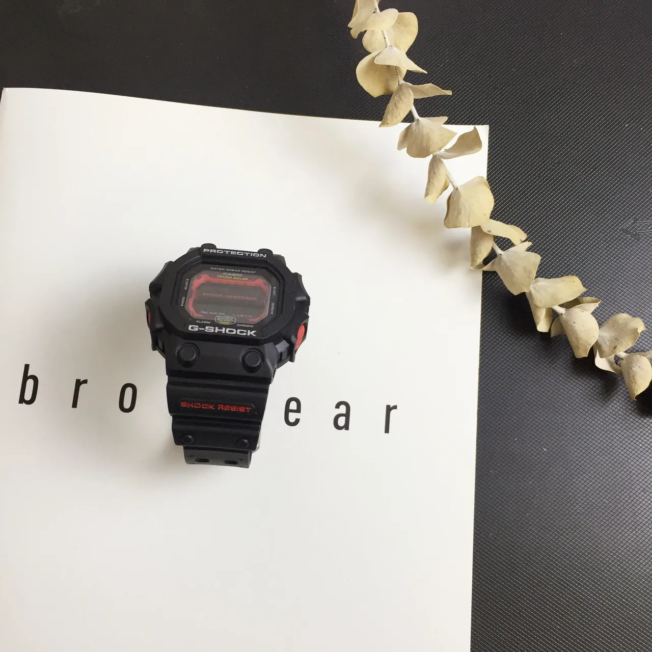 Casio G-Shock DW-5600 Negro y Rojo Reloj Deportivo 2