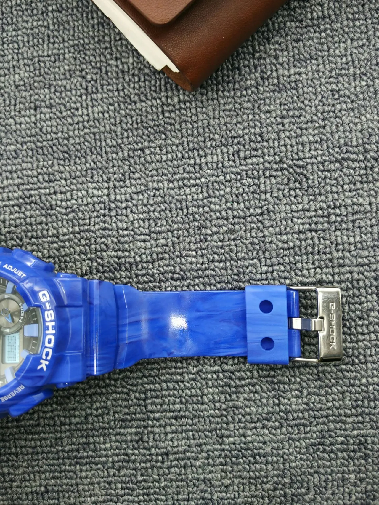 Casio G-Shock GA-100 Serie Reloj Deportivo Azul Translúcido 11
