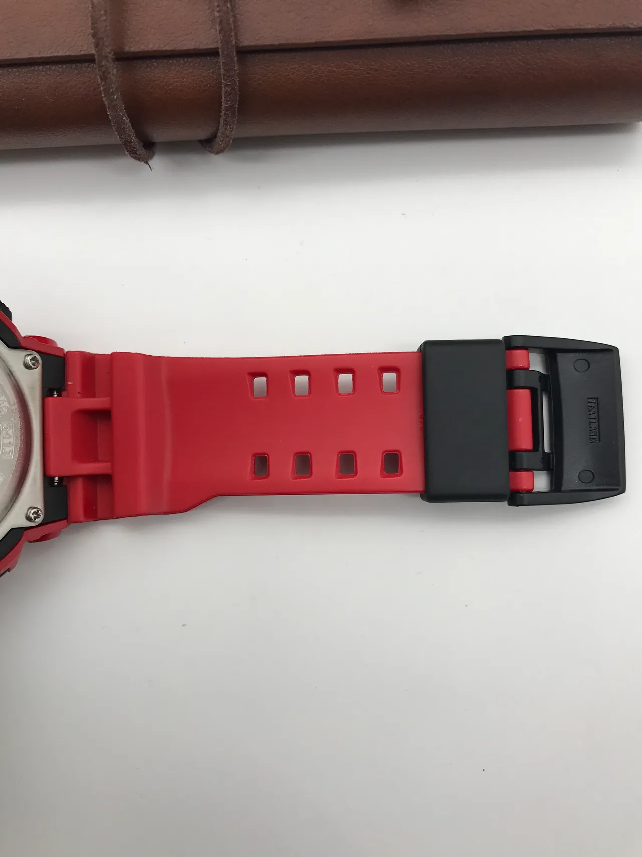 Casio G-Shock GA-2100 Red Resin Sports Watch 6