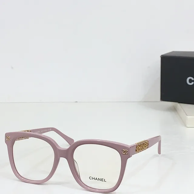 Chanel Cadena Enlazada Acetato Gafas ópticas 7