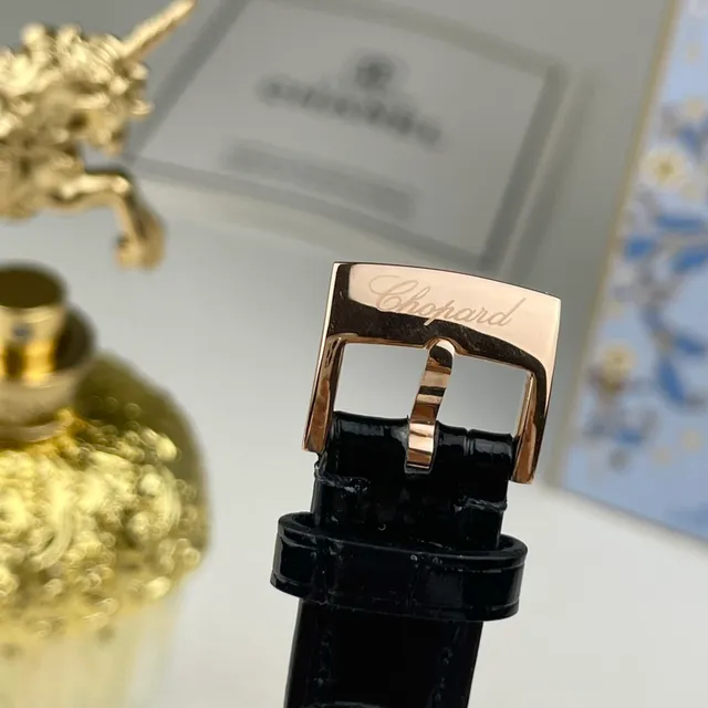 Chopard Happy Hearts 白色表盘 玫瑰金 双色调 机械表 2