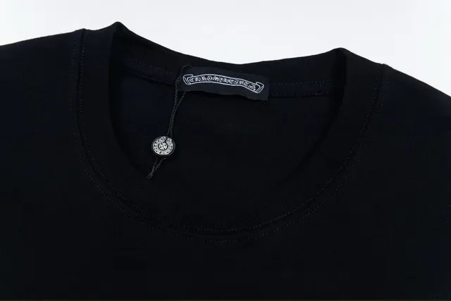 Chrome Hearts Triple Cross Graphic Black Blue Long-Sleeve T-Shirt 5