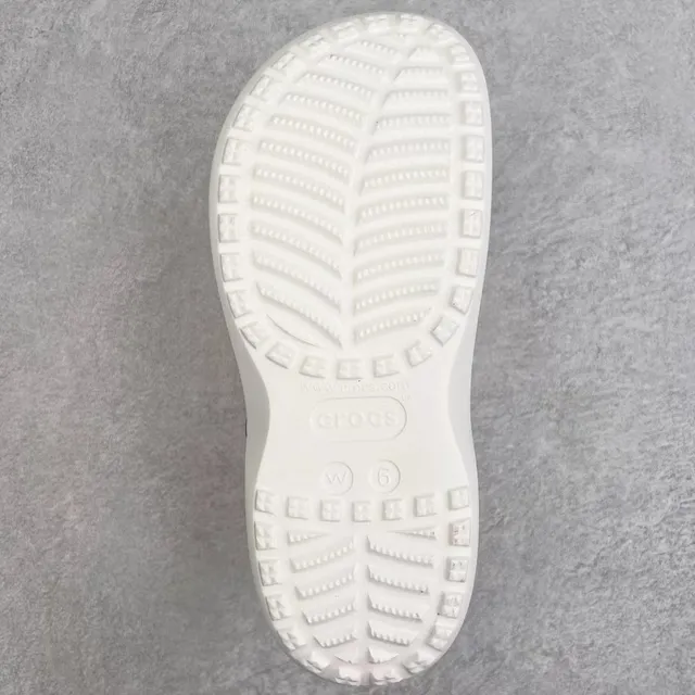 Crocs Echo Clog White Molded Foam Platform Clog 2