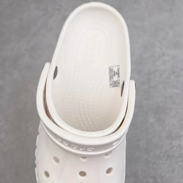 Crocs Echo Clog White Molded Foam Platform Clog 6