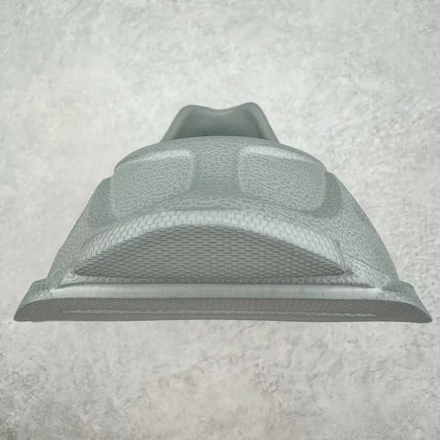 Crocs Gray Molded Foam Ventilated Cutouts Clog 3