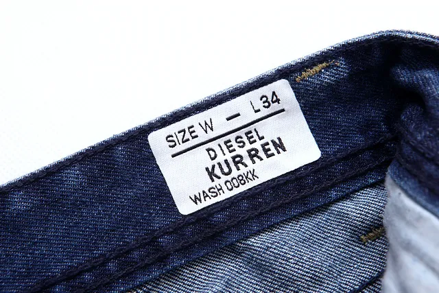 Diesel Distressed Medium-Wash Straight-Leg Jeans 6