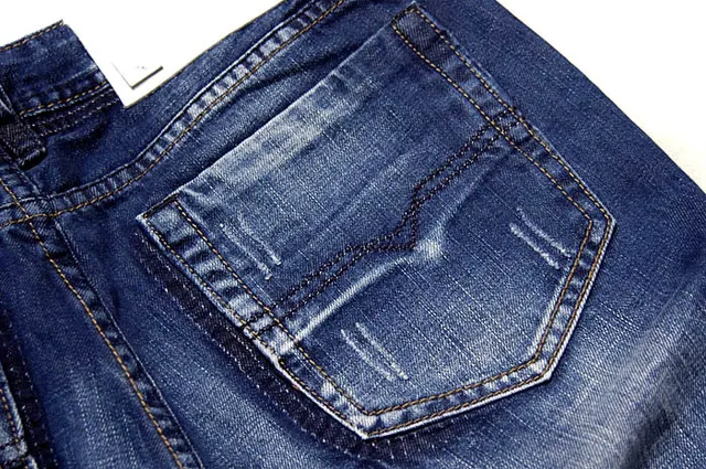 Diesel Slim-Straight Mid-Rise Distressed Wash Jeans 3