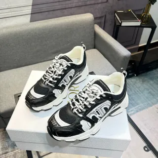 Dior B23 黑白印花厚底运动鞋
