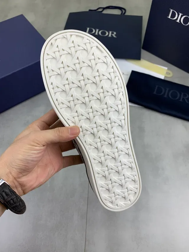 Dior B23 Tênis Lifestyle Slip-On com Estampa Gráfica 2