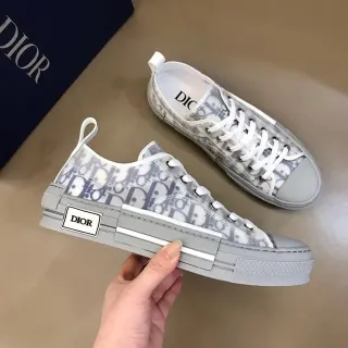 Dior B23 স্বচ্ছ Monogram ধূসর Lifestyle Sneakers