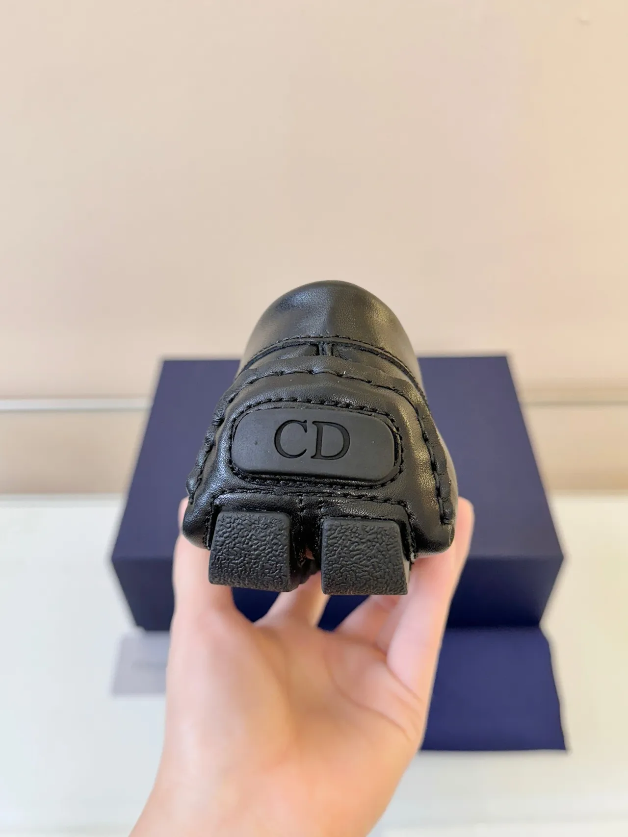 Dior Horsebit Loafer Black Leather Slip-On Loafers 4