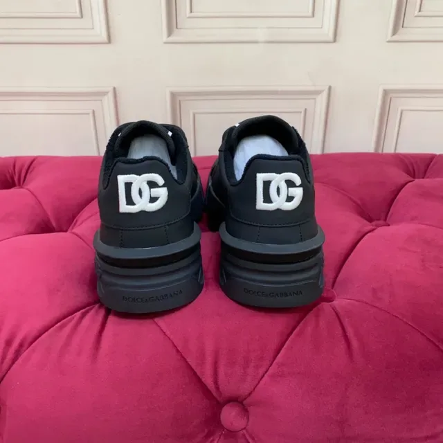 Dolce & Gabbana Portofino Black Monochrome Lifestyle Sneakers 8
