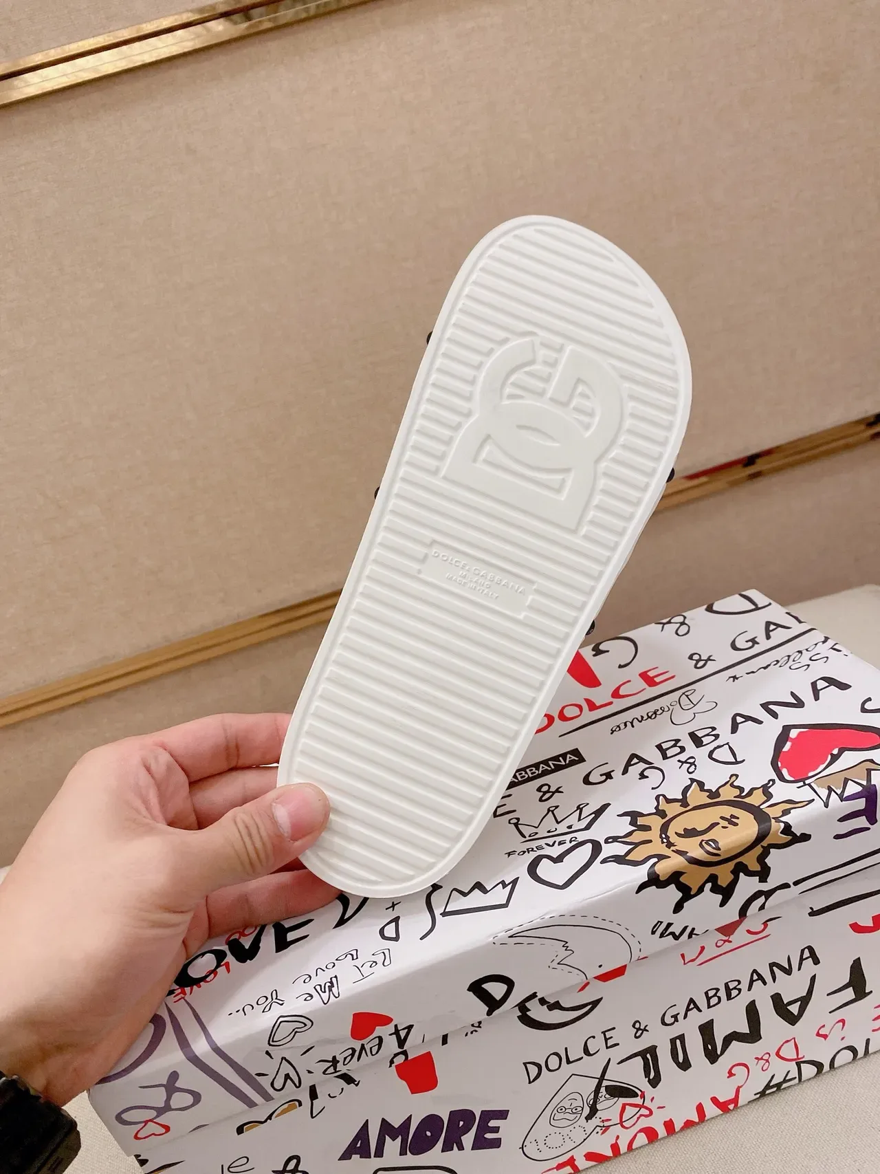Dolce & Gabbana D&G 1984 Slide Slippers 4