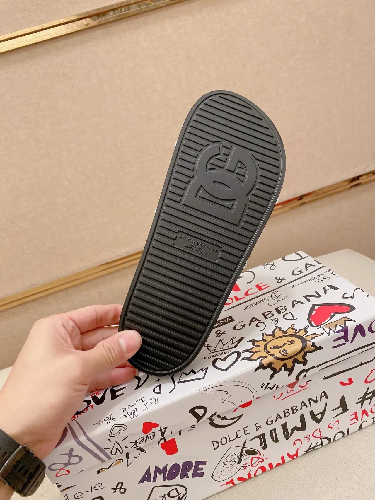 Dolce & Gabbana D&G 1984 Slide Slippers 7