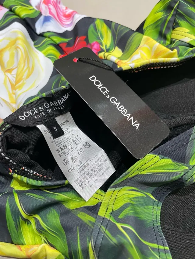 Dolce & Gabbana Maillot de bain à bustier imprimé floral une pièce 10