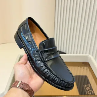 Dolce & Gabbana Penny Loafer 黑色专利皮