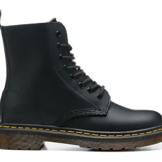 Dr. Martens 1460 काले चिकने चमड़े के मार्टिन बूट