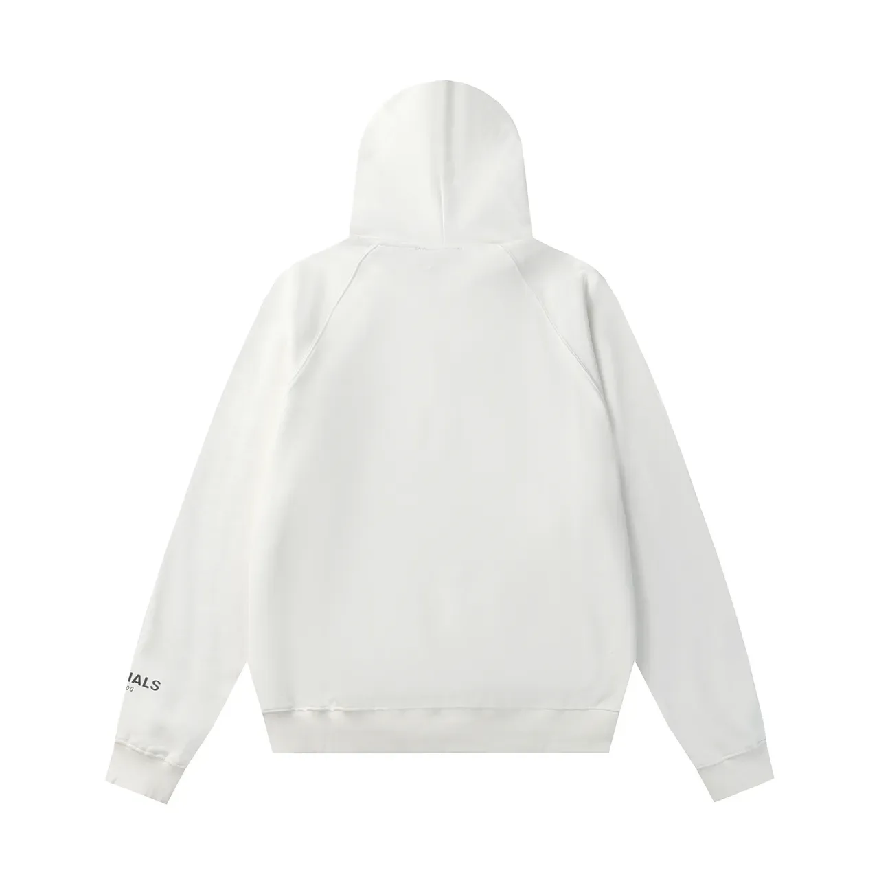 Fear of God Essentials Beige Minimalist Raglan Sleeve Hoodie 5