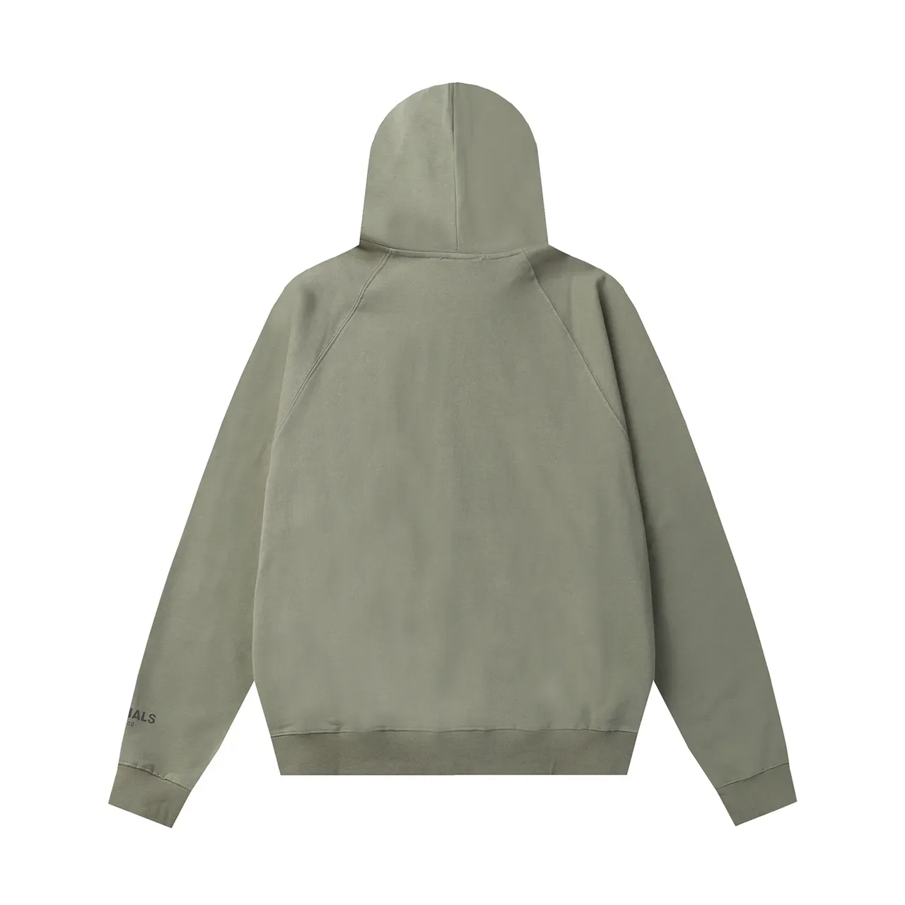 Fear of God Essentials Beige Minimalist Raglan Sleeve Hoodie 15