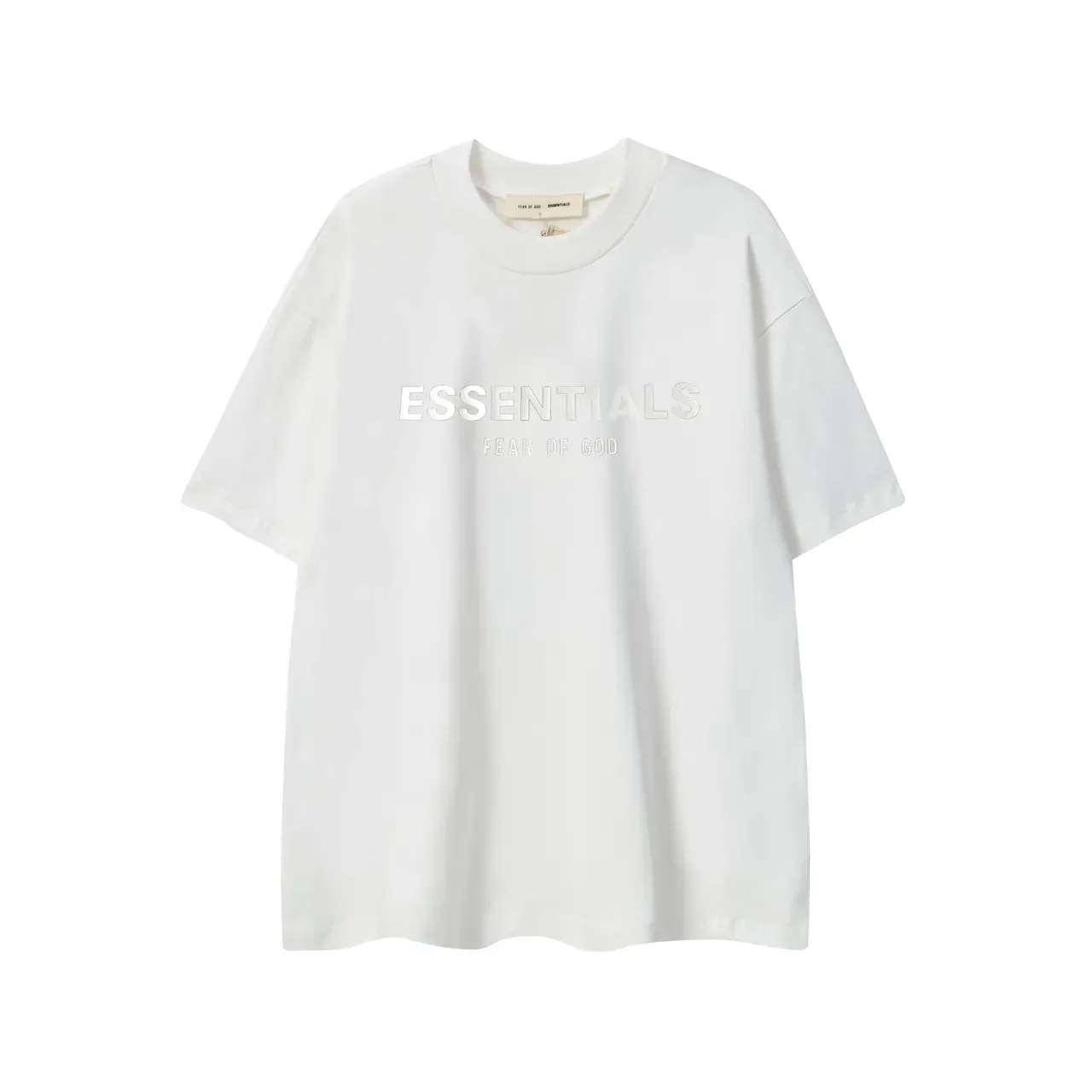T-shirt Fear of God Essentials coupe décontractée col rond 4