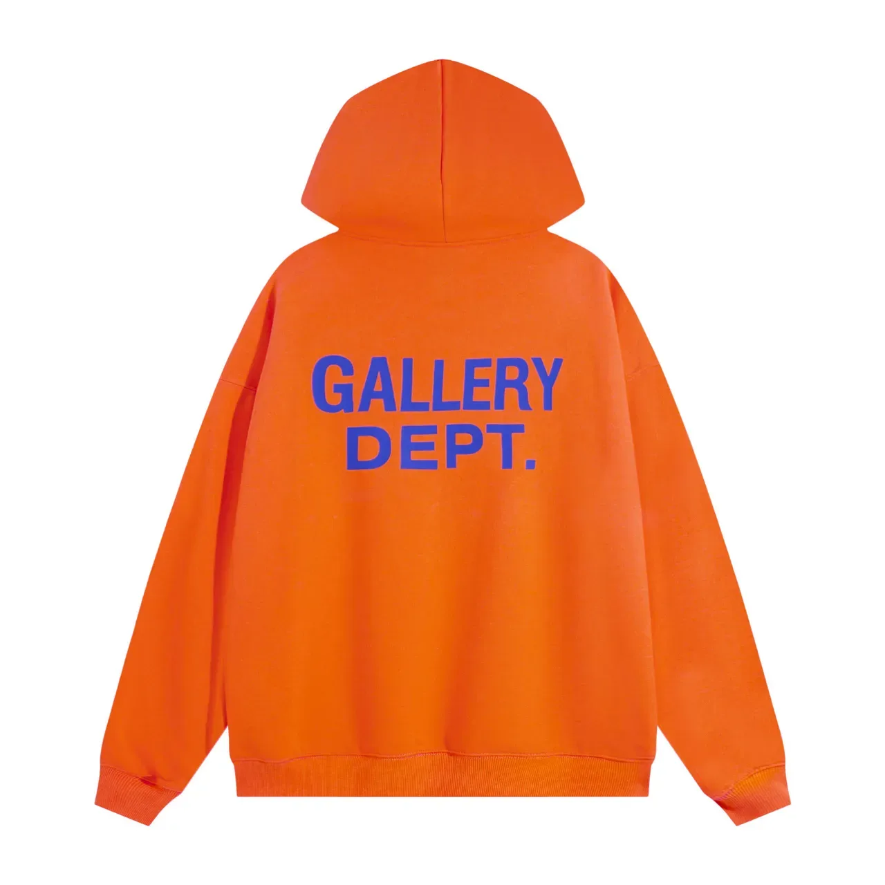 جاكيت هودي Gallery Dept أسود Oversized Fit لوجو مطبوع شاشي 13