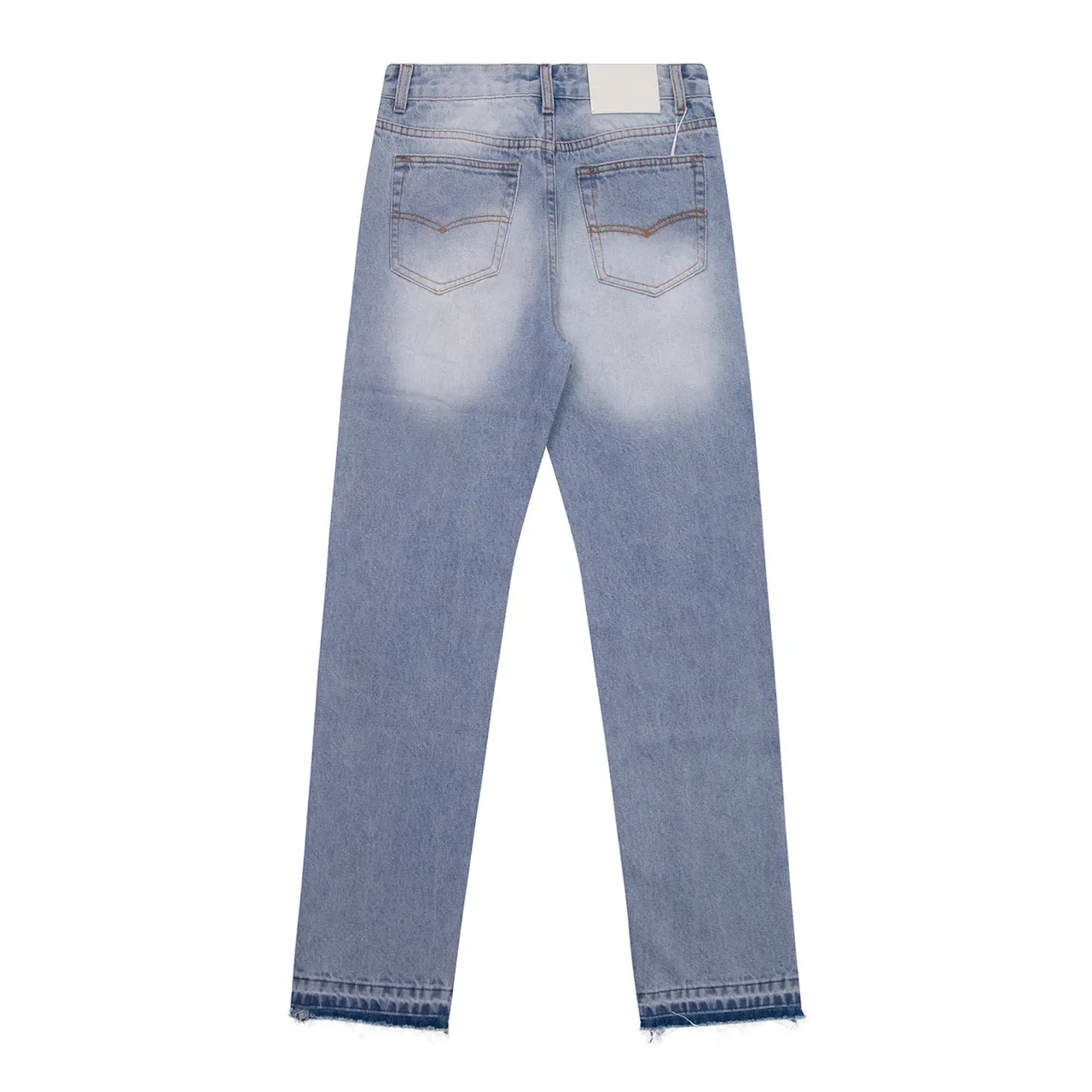 Gallery Dept Jeans Rasgados Lavagem Clara Perna Reta 4