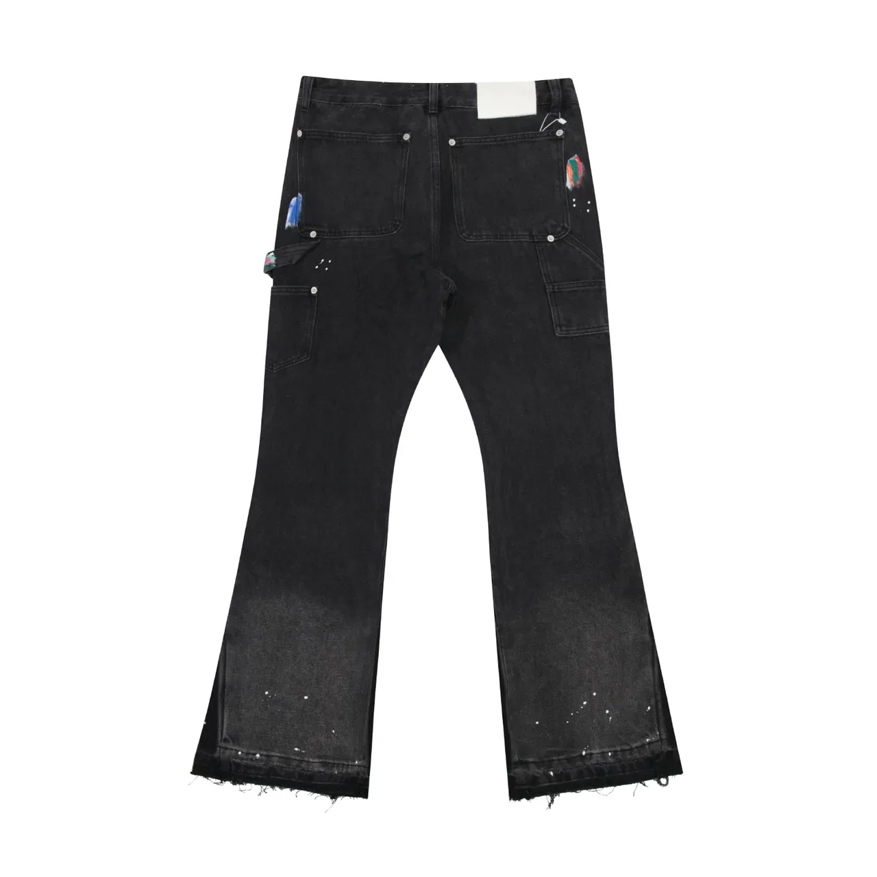 Gallery Dept Éclaboussure de peinture Patchwork Jeans évasés 7