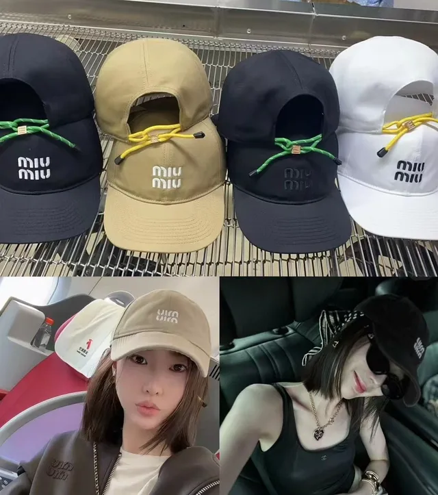 Casquette de baseball en beige avec logo brodé 6
