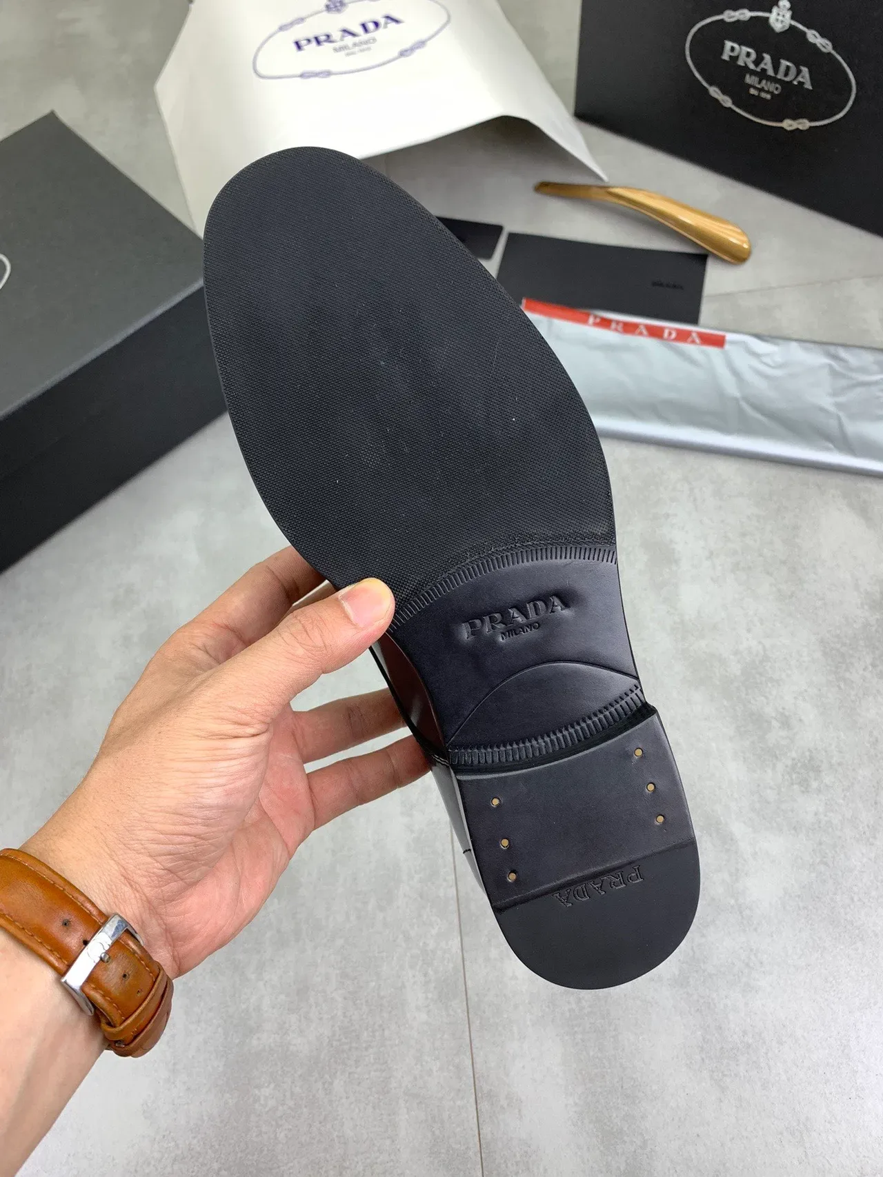 Black Glossy Plain Cap Toe Oxford Shoes 3