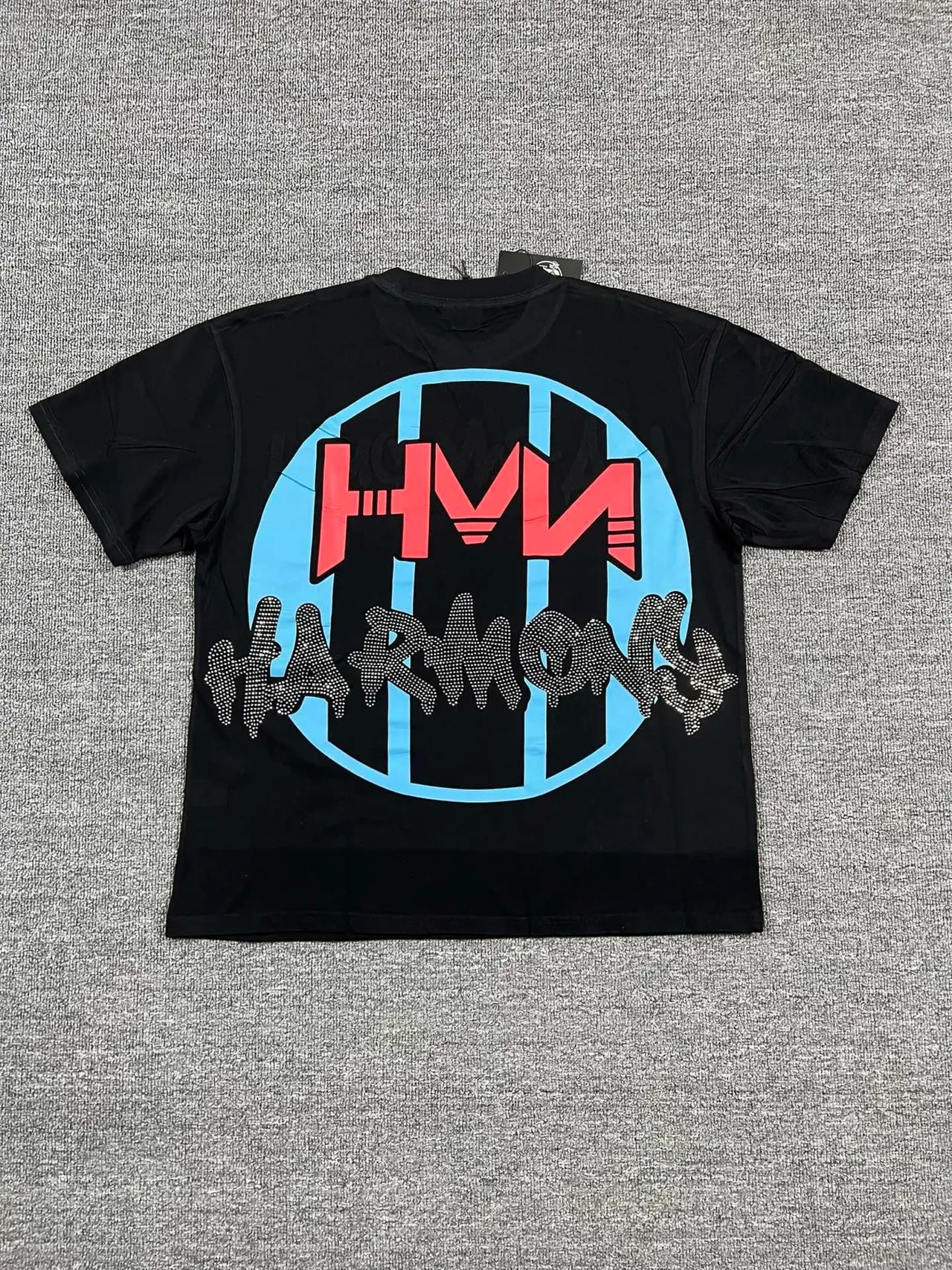 Black Graphic-Print Crew-Neck Double-Sided T-Shirt 3