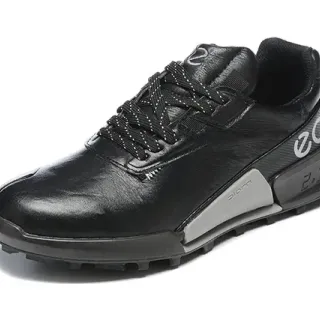 جلد أسود رمادي Upper Molded Midsole Lifestyle Sneakers