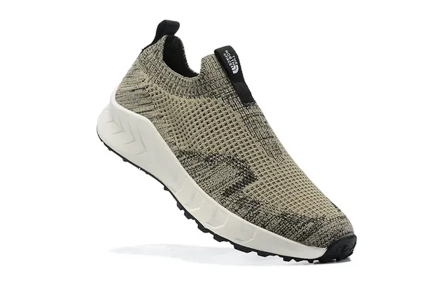 Black Marled Knit Slip-On Lifestyle Sneaker 4
