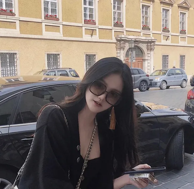 Black Oversized Rectangular Optical Glasses 7